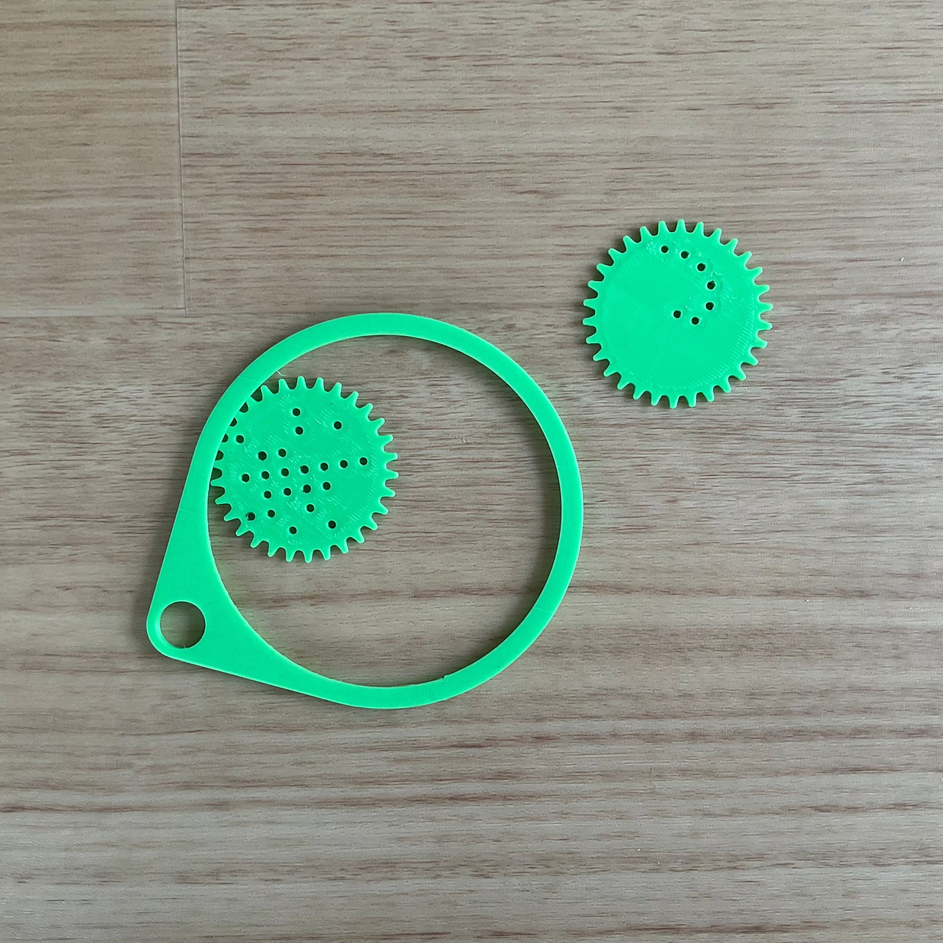 a picture of the green spirograph.